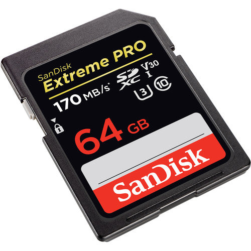 SanDisk 64GB Extreme PRO UHS-I SDXC Memory Card