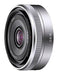 Sony 16mm f/2.8 Wide-Angle Alpha E-Mount Lens (Silver)