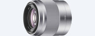 Sony E 50mm f/1.8 OSS Lens (Silver)