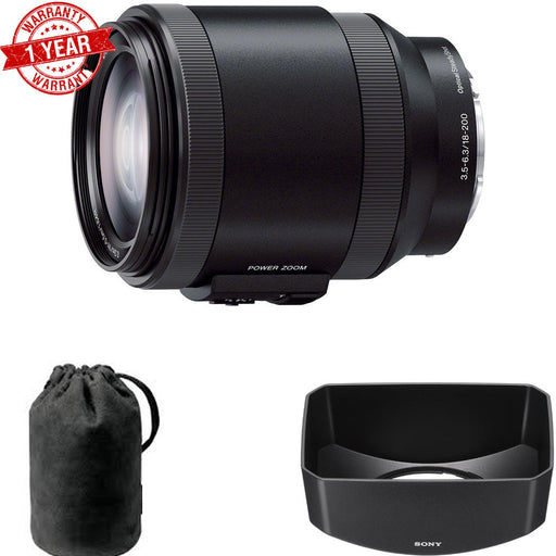 Sony E PZ 18-200mm f/3.5-6.3 OSS Lens USA