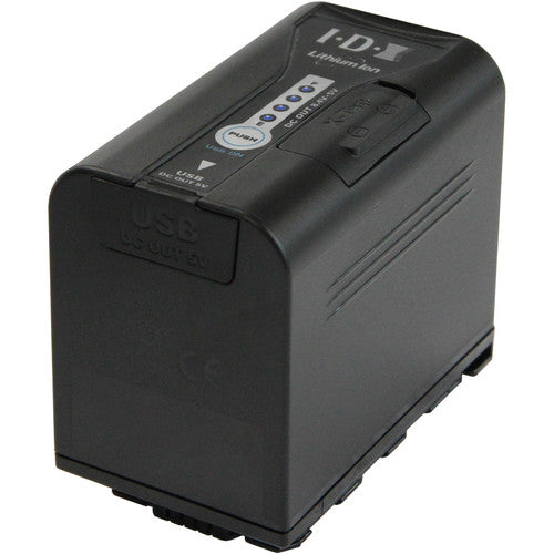 IDX System Technology SL-VBD64 7.2V Li-Ion Battery for Panasonic Cameras