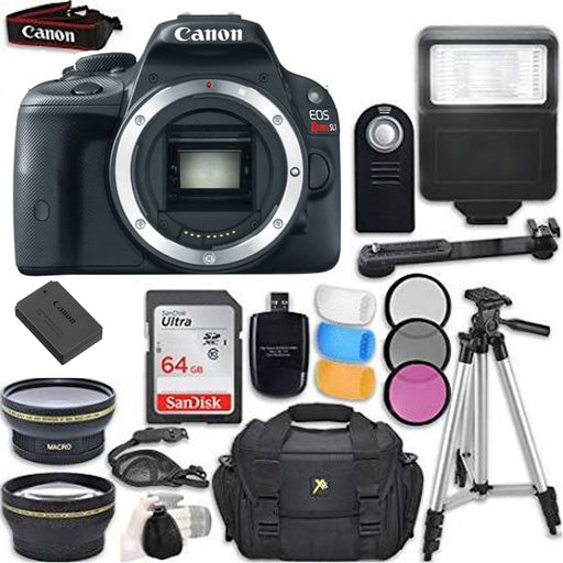 Canon EOS Rebel SL1/250D (SL3) DSLR Camera W/ 64GB Supreme Bundle