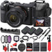 Sony Alpha a7C Mirrorless Digital Camera with 28-60mm Lens |64GB Memory Card | 2x NP-FZ-100 Battery| Case + External Charger | Card Reader &amp; More