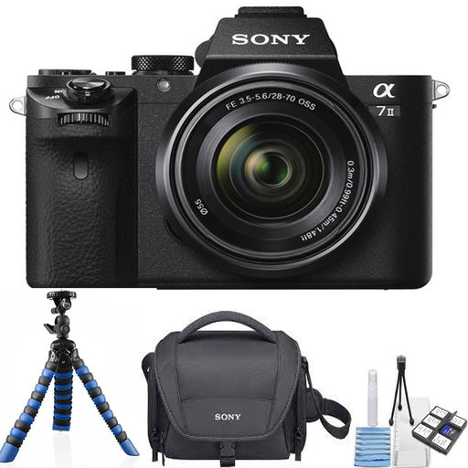 Sony Alpha a7 II Mirrorless Digital Camera with FE 28-70mm f/3.5-5.6 OSS Lens Starter Package