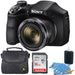 SONY Cyber-shot H300 DSC-H300/B Black 20.1 MP Digital Camera Essential Kit