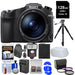 Sony Cyber-shot DSC-RX10 IV Digital Camera with Sandisk 128GB Essential Package