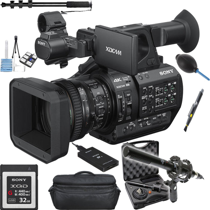 Sony PXW-Z280 4K 3-CMOS 1/2&quot; Sensor XDCAM Camcorder With Sony XQD 32GB Memory Card Bundle