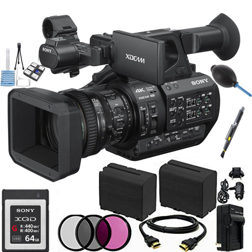 Sony PXW-Z280 4K 3-CMOS 1/2&quot; Sensor XDCAM Camcorder With Sony XQD 64GB Starter Bundle