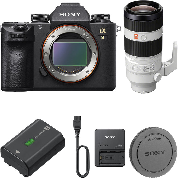 Sony Alpha a9 Mirrorless Digital Camera with Sony FE 100-400mm f/4.5-5.6 GM OSS Lens