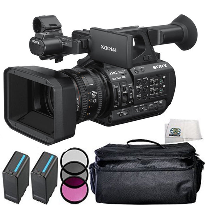 Sony PXW-Z190 4K 3-CMOS 1/3&quot; Sensor XDCAM Camcorder 7PC Bundle