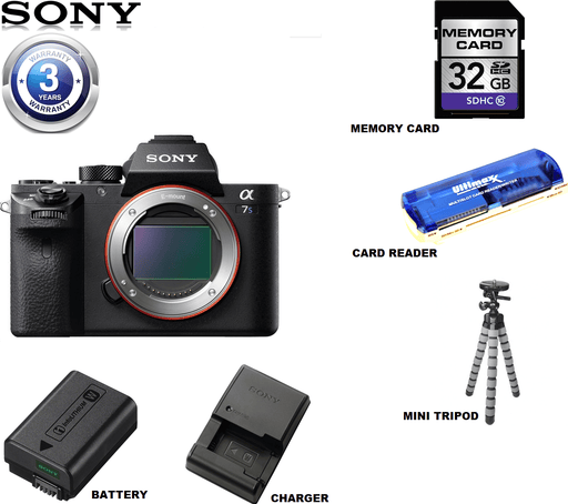 Sony Alpha a7S II Mirrorless Digital Camera (Body Only) Starter Bundle