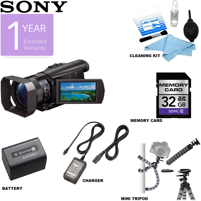 Sony FDR-AX100 Digital 4K Ultra HD Camcorder