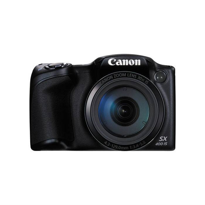 Canon PowerShot SX400 Digital Camera with 30x Optical Zoom (Black)