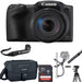 Canon PowerShot SX420 IS Digital Camera (Black) with Canon Carrying Case | 16GB Memory Card &amp; Spider Tripod Bundle