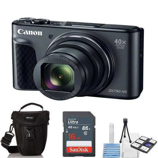 Canon PowerShot SX730 HS Digital Camera (Black) Starter Kit