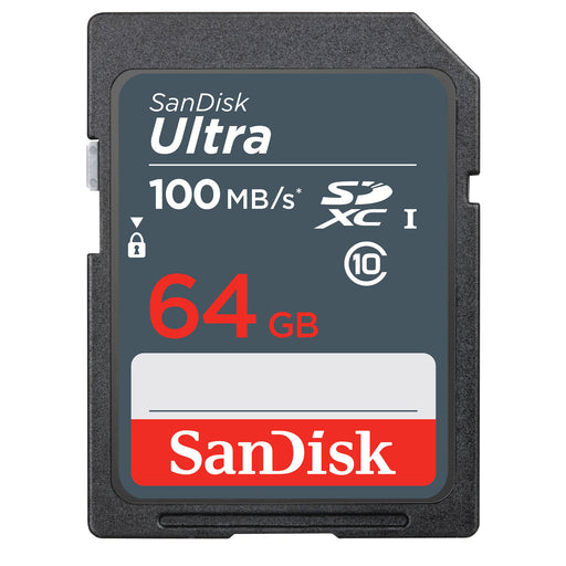 SanDisk 64GB Ultra SDXC UHS-I Memory Card