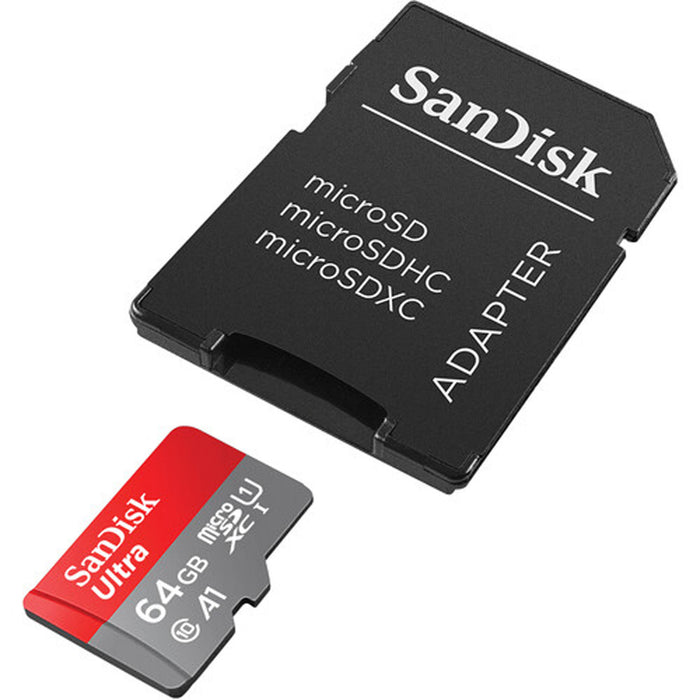 SanDisk 64GB Ultra UHS-I microSDXC Memory Card