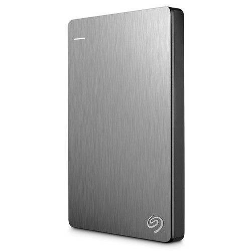 Seagate 2TB Backup Plus Slim Portable External USB 3.0 Hard Drive (Silver)