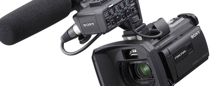 Sony HXR-NX30u Palm Size NXCAM HD Camcorder w/Projector