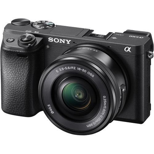 Sony Alpha a6300 Mirrorless Digital Camera with 16-50mm Lens