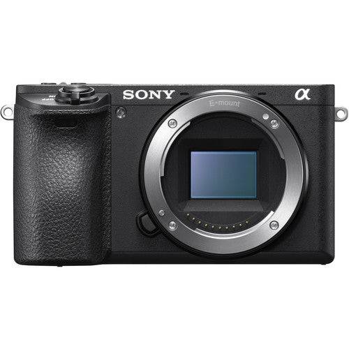 Sony Alpha a6500 4K Wi-Fi Digital Camera Body with 16-70mm f/4 &amp; 55-210mm Lenses Deluxe Bundle