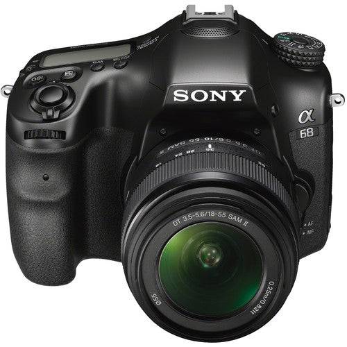 Sony Alpha a68 DSLR Camera with 18-55mm Lens