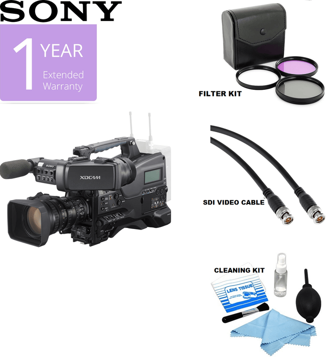 Sony PXW-X320 XDCAM Solid State Memory Camcorder with Fujinon 16x Servo Zoom Lens NTSC USA