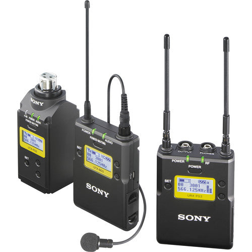 Sony UWP-D16 Integrated Digital Plug-on &amp; Lavalier Combo Wireless Microphone System