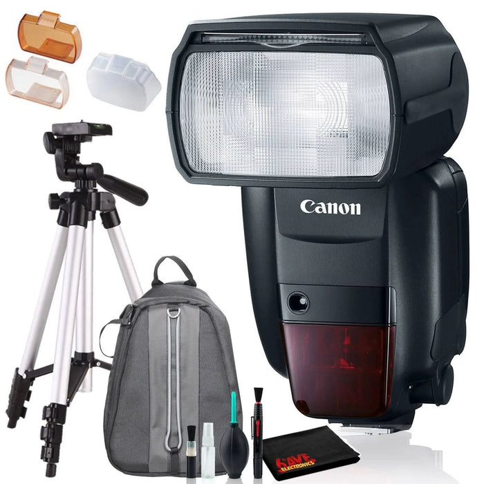 Canon Speedlite 600EX II-RT | Starter Kit 60 Inch Tripod &amp; More