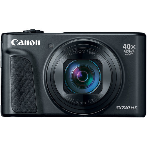 Canon PowerShot SX740 (Black) (Seller Refurbished)