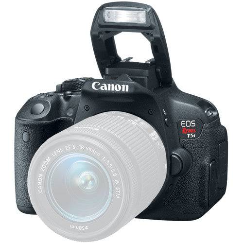 Canon EOS Rebel T5i / 800D, T7i 18.0 MP Digital SLR Camera - Black - Body Only