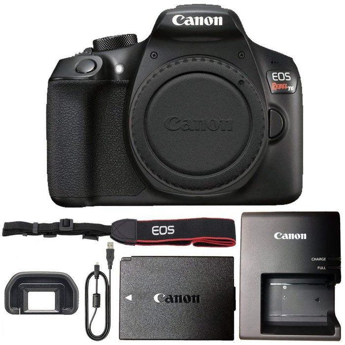 Canon EOS Rebel T6/2000D DSLR Camera with EF-S 55-250mm f/4-5.6 IS STM Lens