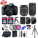 Canon EOS Rebel T7i/800D DSLR Camera with 18-55mm Lens and 70-300mm Lens Bundle