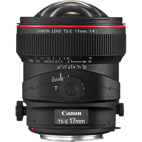 Canon TS-E 17mm f/4L Tilt-Shift Lens USA