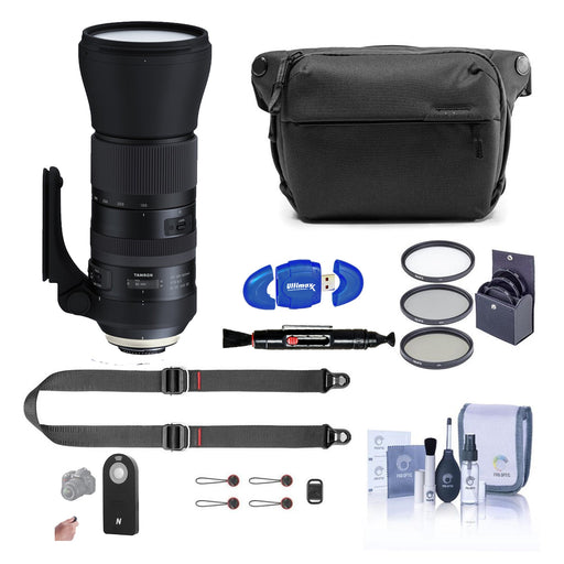 Tamron SP 150-600mm f/5-6.3 Di VC USD G2 for Canon EF With Bag &amp; UV Filters