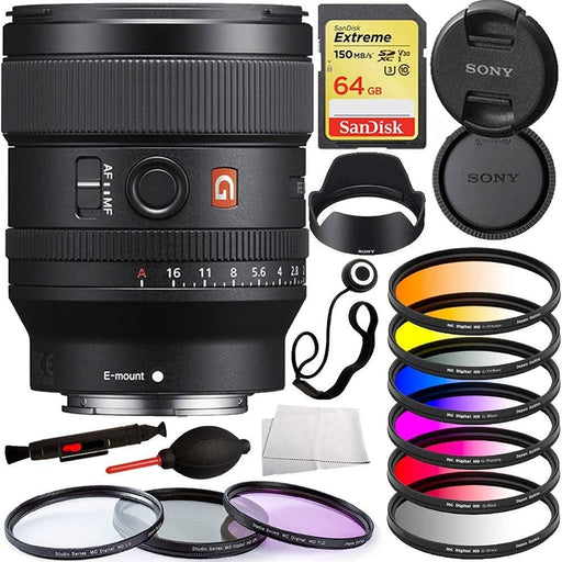 Sony FE 24mm f/1.4 GM Lens with Advanced Accessory Bundle