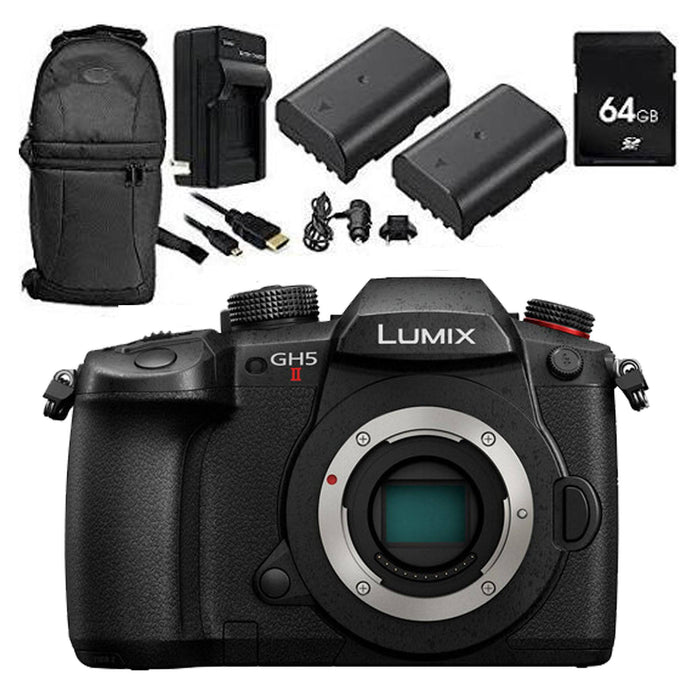 Panasonic Lumix GH5 II Mirrorless Camera (Body Only) Starter Bundle