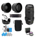 Canon 70-300mm f/4-5.6 EF IS USM Lens With Wide Angle and Telephoto kit