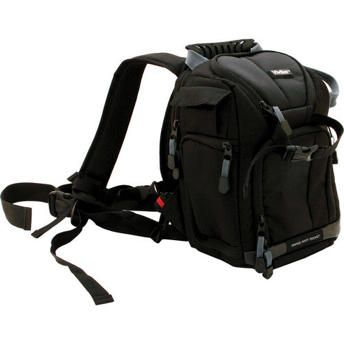 Vivitar DKS-10 Photo/SLR/Tablet Sling Backpack (Black