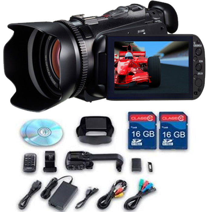 Canon XA10 / xa11 HD Professional Camcorder |2 PC 16GB Memory Cards | All Manufacturer Accessories