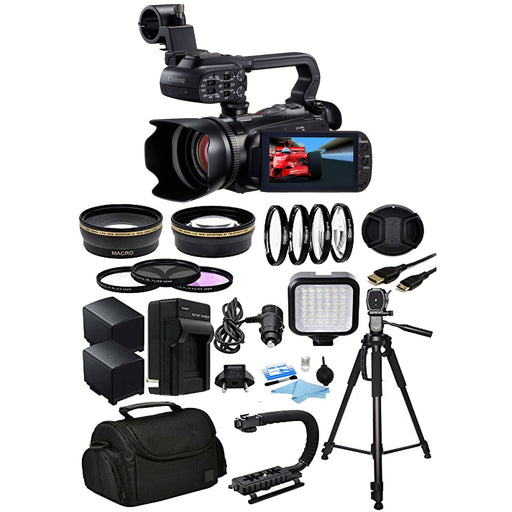 Canon XA10 / xa11 HD Professional Camcorder with 2X Spare Batteries | Filters & More Bundle