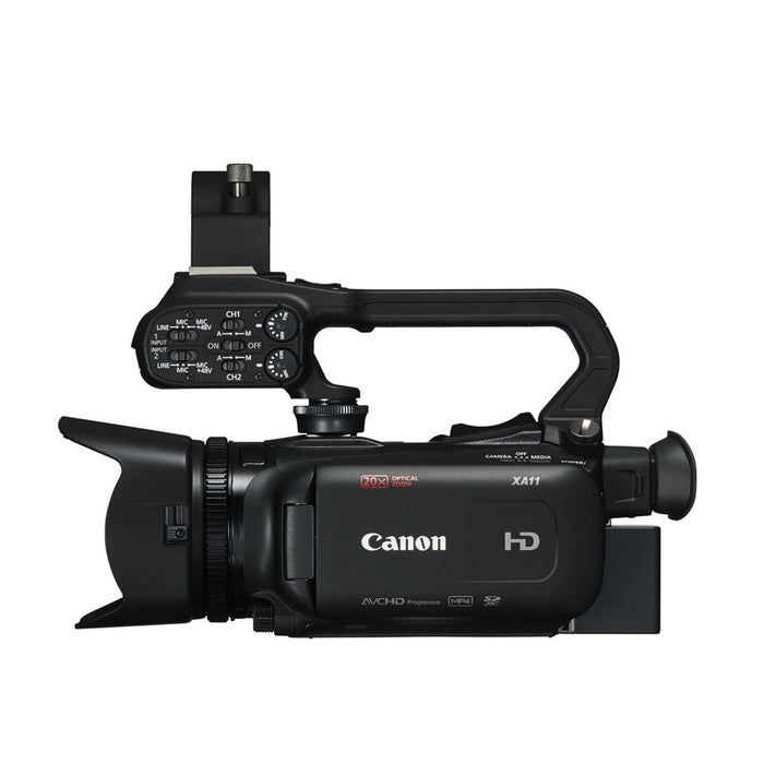 Canon XA11 Compact Full HD Camcorder with HDMI and Composite Output W/ 128GB Memory Card Supreme Bundle