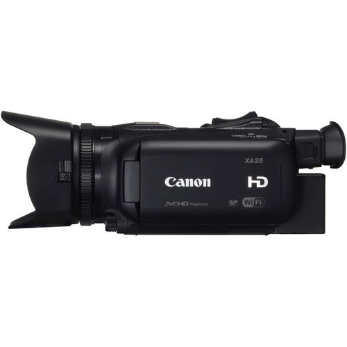 Canon XA25 Compact Full HD Camcorder with SDI, HDMI, and Composite Output with 32GB Premium Accessory USA