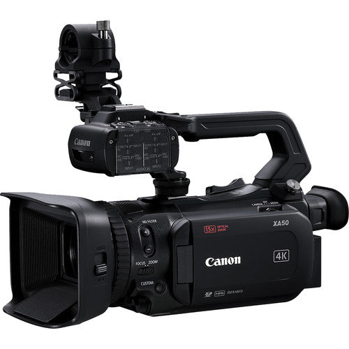 Canon XA50 Professional UHD 4K Camcorder with 32GB Starter Kit USA