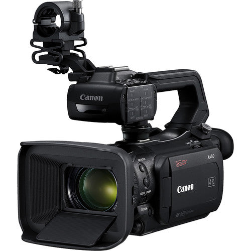 Canon XA50 Professional UHD 4K Camcorder with Shotgun Microphone &amp; Additional Accessories USA