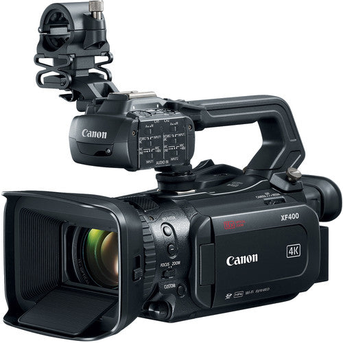 Canon XF400 4K UHD 60P Camcorder with Dual-Pixel Autofocus