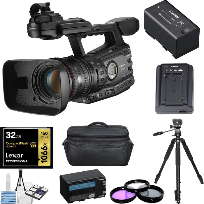 Canon XF305 HD 1080i Professional Camcorder Starter Kit