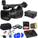 Canon XF605 UHD 4K HDR Pro Camcorder With Hard Case &amp; More