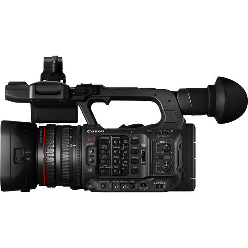 Canon XF605 UHD 4K HDR Pro Camcorder With Professional Microphone and more