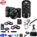 Sony Alpha A6000 Mirrorless Digital Camera with 16-50mm and 55-210mm Lens Bundle and 64GB Deluxe Accessory Kit